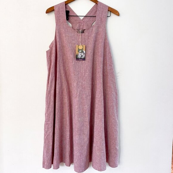 NWT Royal Robbins Hempline Pink Dress, Size XL - Picture 2 of 8